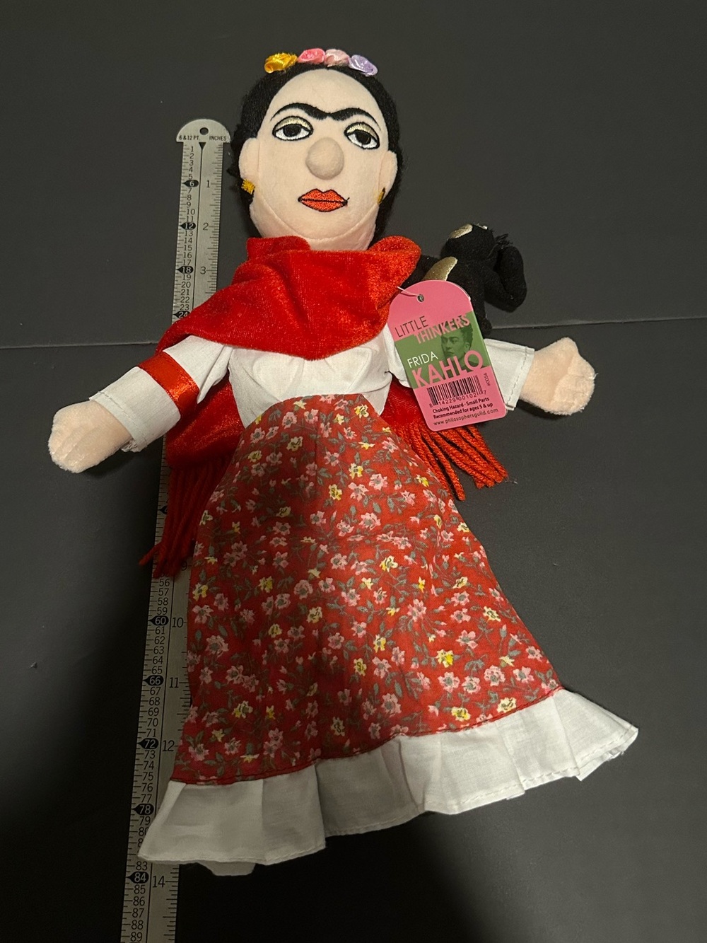 Little Thinkers Frida Kahlo Doll With Tags Philososophers Guild